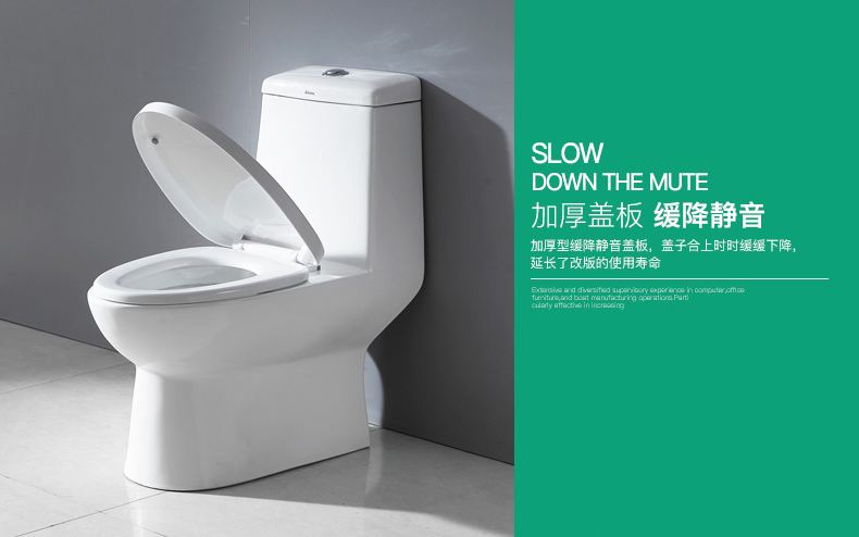歐路莎衛(wèi)浴虹吸式連體馬桶